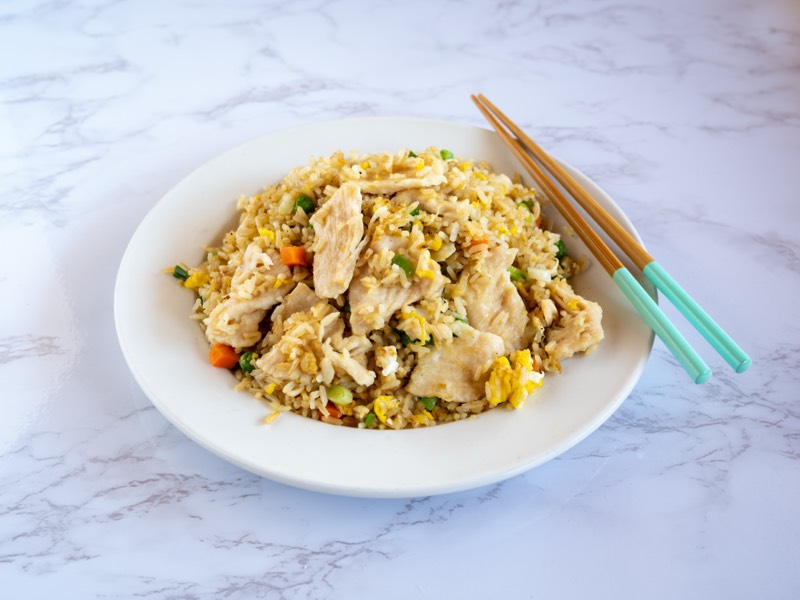 Chicken Fried Rice at Autumn Court, Phoenix