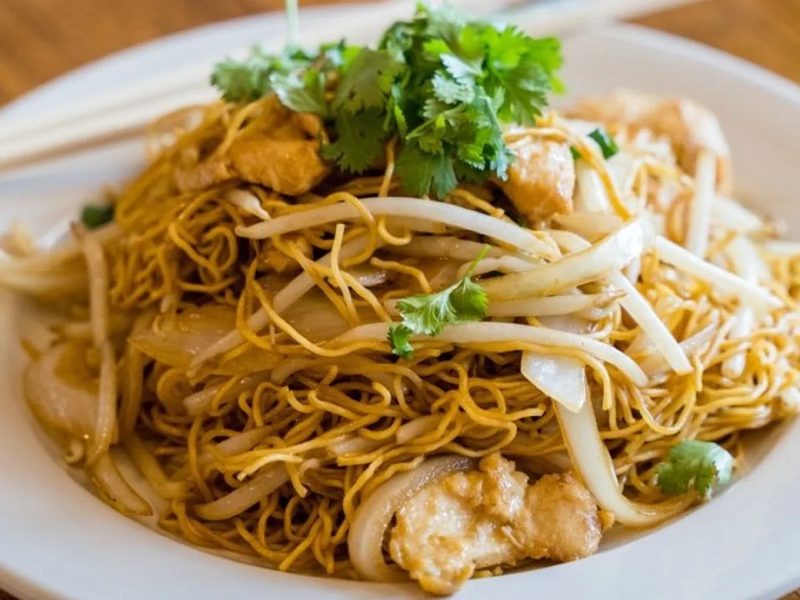 Hong Kong Chicken Chow Mein — Autumn Court menu Phoenix