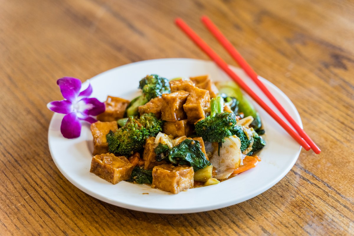 Vegetable & Tofu at Autumn Court, Phoenix